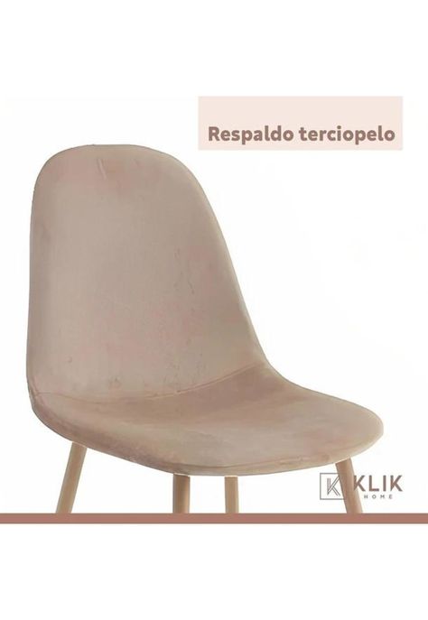 Comedor redondo de vidrio Cross 120cm + 5 Silla Spoon Velvet - Beige-6