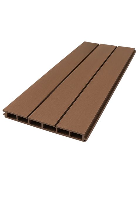 Pack de 5 Revestimientos Siding WPC exterior Color Gris Oscuro-0