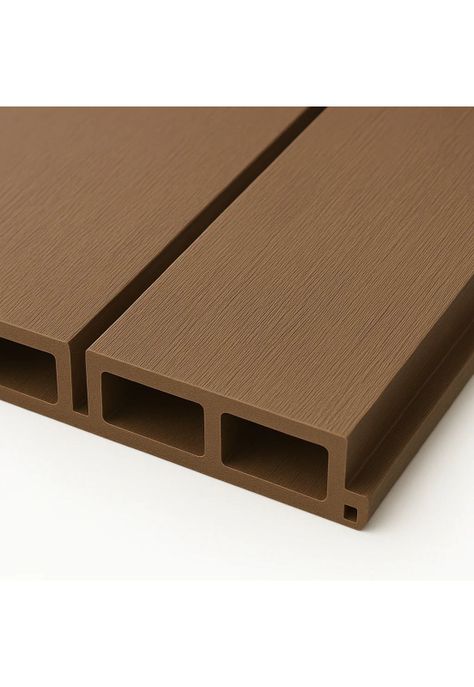 Pack de 5 Revestimientos Siding WPC exterior Color Gris Oscuro-5