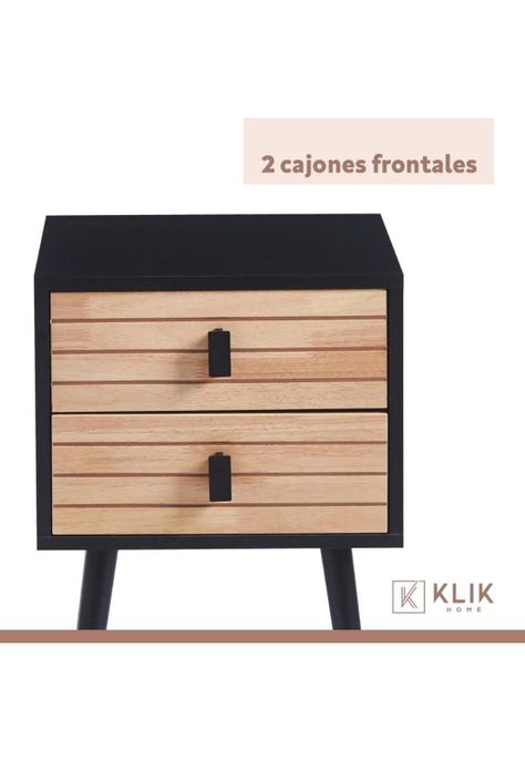 Pack de 2 Veladores Amber Black-4