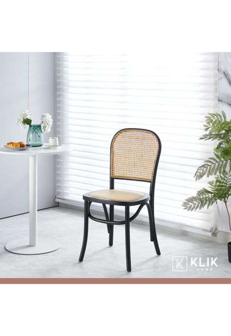 Pack de 2 Sillas de Comedor Hoffman o Lombardia Madera Ratta-1