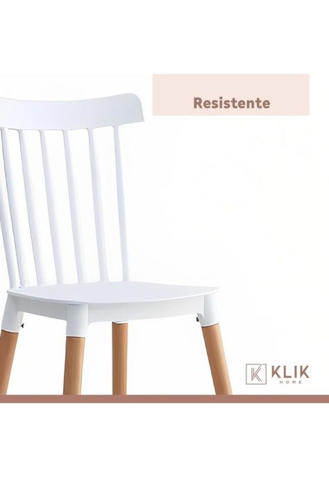 Pack de 4 Sillas Windsor Blancas-4