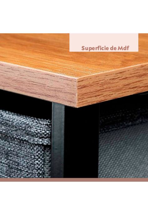 Comoda Torre Ultraliviana Wood Cuatro Cajones-4