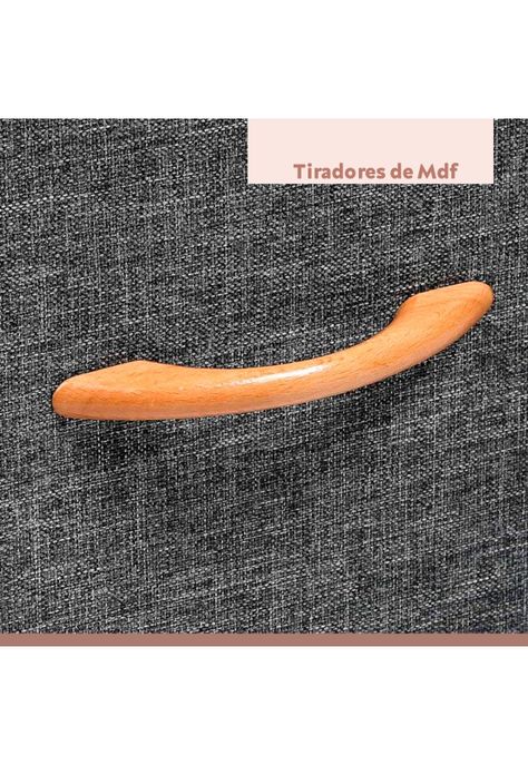 Comoda Torre Ultraliviana Wood Cuatro Cajones-5