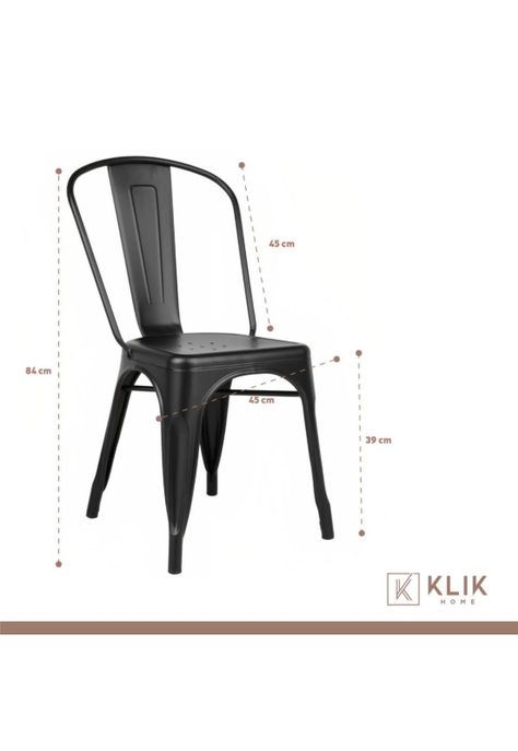 Comedor Industrial 160x90 Madera Oscura Walnut + 6 Sillas Tolix Negras-5