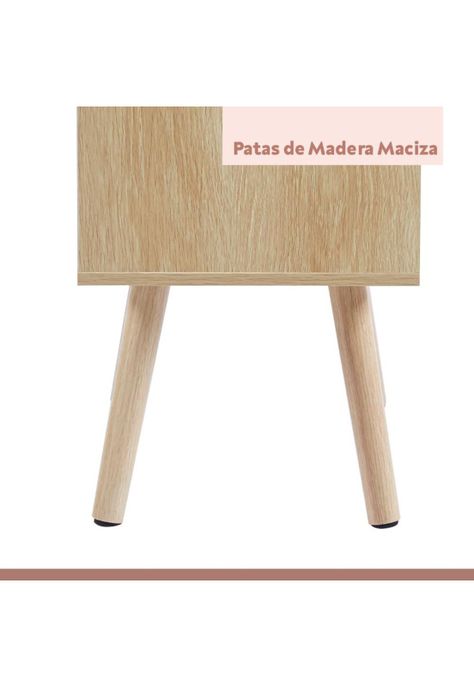 Velador Mesh Rattan con Cajon y Espacio-4