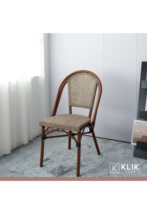 Pack de 4 Sillas Bistro Parisina Textileno - Beige-1