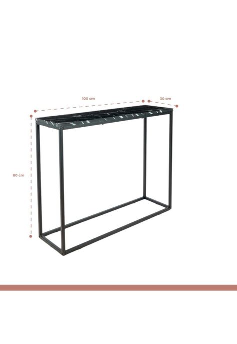 Arrimo black stone cubierta MDF marmol negro-3