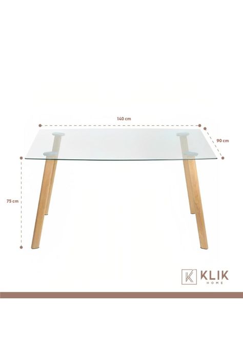 Comedor Mesa de Vidrio Nórdica 140x90 cm + 4 Sillas Tulip Grises-4