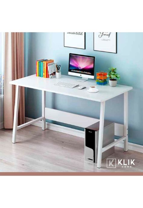 Escritorio Home Office Blanco Simply-1