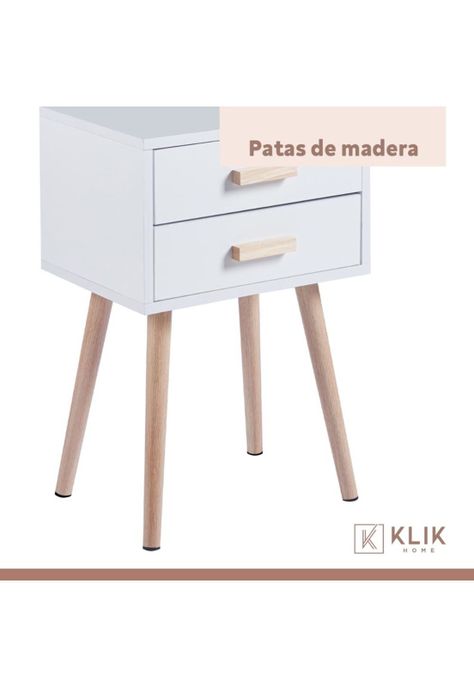 Velador Eames Doble Blanco-5
