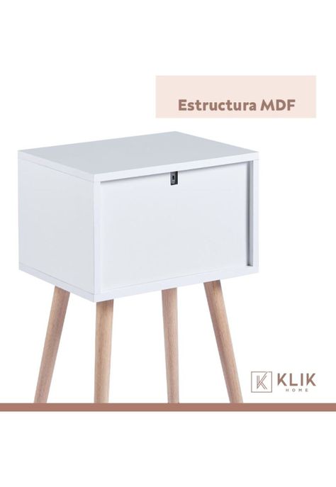 Velador Eames Doble Blanco-6