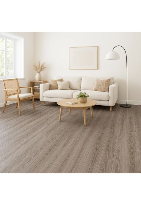 Pack de 12 Pisos Vinilico SPC Color Gris Oscuro-2