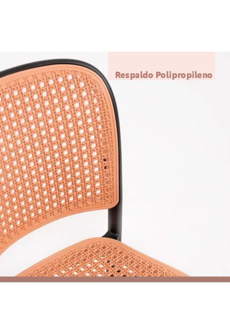 Pack de 4 Sillas Lombardía de Polipropileno - Negra-4