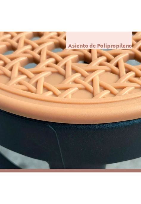 Pack de 4 Sillas Lombardía de Polipropileno - Negra-6