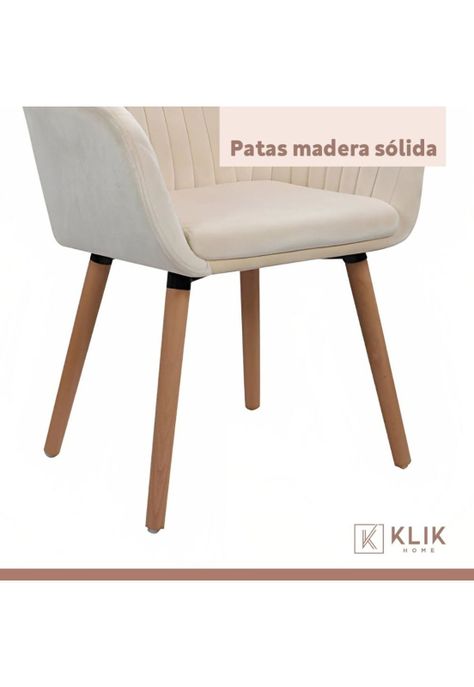 Pack de 2 Butacas Sitiales Poltronas Diamante Terciopelo - Beige-6