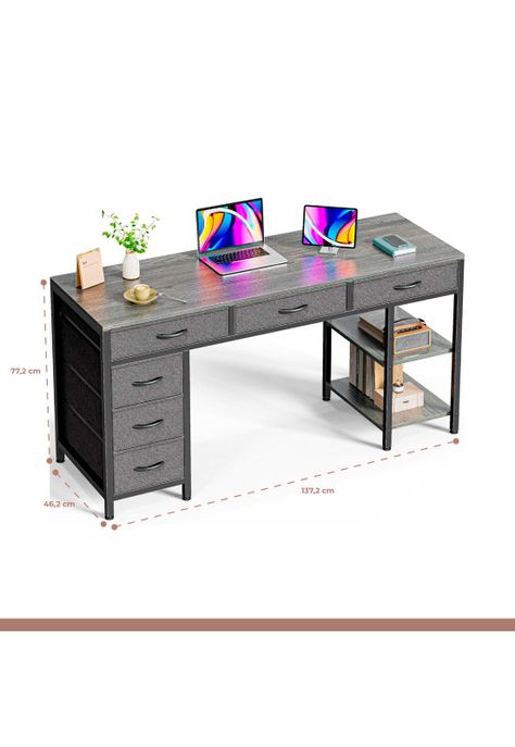 Escritorio Ejecutivo Seis Cajones 140cm-3