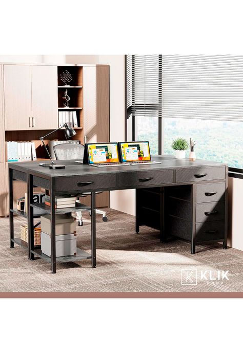 Escritorio Ejecutivo Seis Cajones 140cm-7