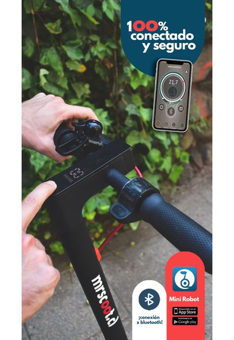 Scooter Eléctrico E9G 500W 50km-3