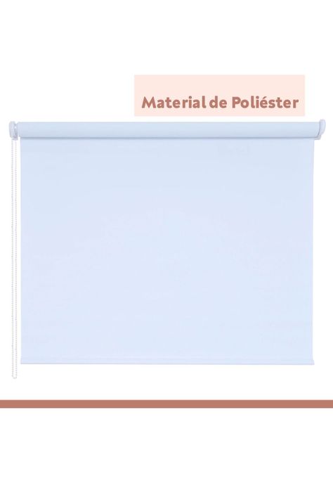 Cortina Roller Blackout 150x250 Blanco-6
