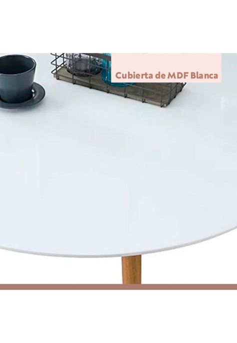 Mesita lateral simply - Blanca-4