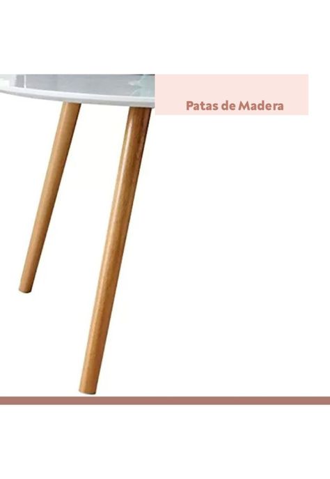 Mesita lateral simply - Blanca-6