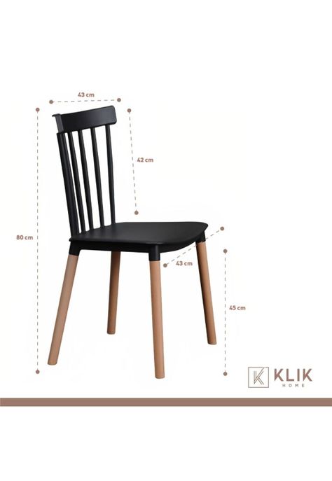 Silla Windsor - Negra-3