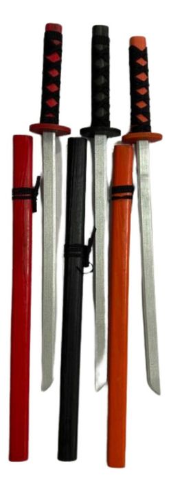 Pack 3 Katana Japonesa Madera Entrenamiento 73cm - Norplat-4