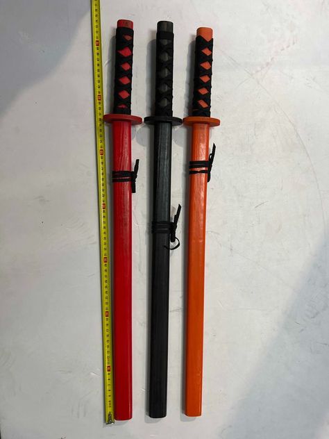 Pack 3 Katana Japonesa Madera Entrenamiento 73cm - Norplat-6