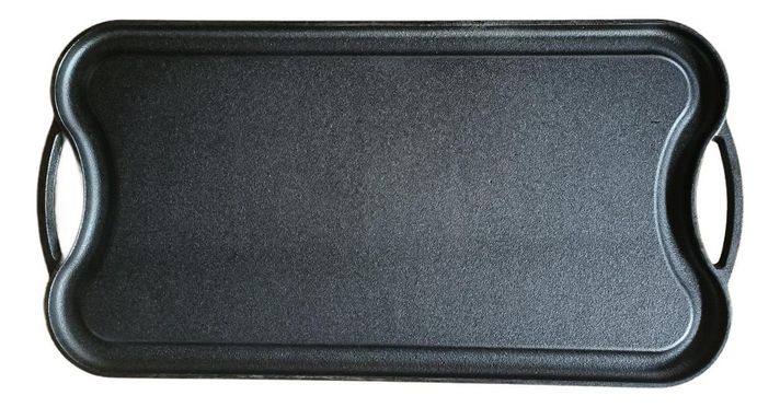 Plancha Hierro Fundido Churrasquera 2 En 1 50x25cm - Norplat-4