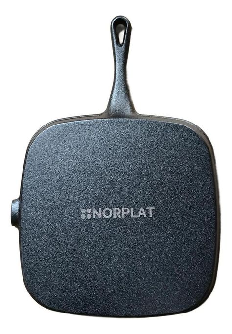 Sartén Bifera Churrasquera Grill Hierro Fundido 24cm Norplat-2