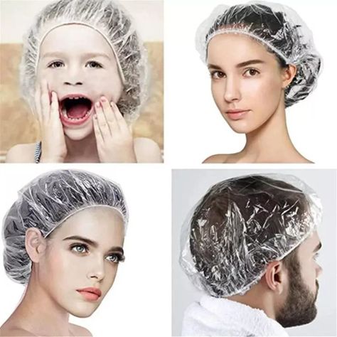 Gorro Desechable De Ducha Transparente (100 Unidades ) - Norplat-1