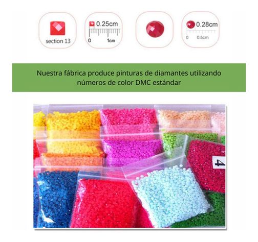 Kit Pintura Diamante 5d 40x30cm Bordado Diseños - Norplat-7