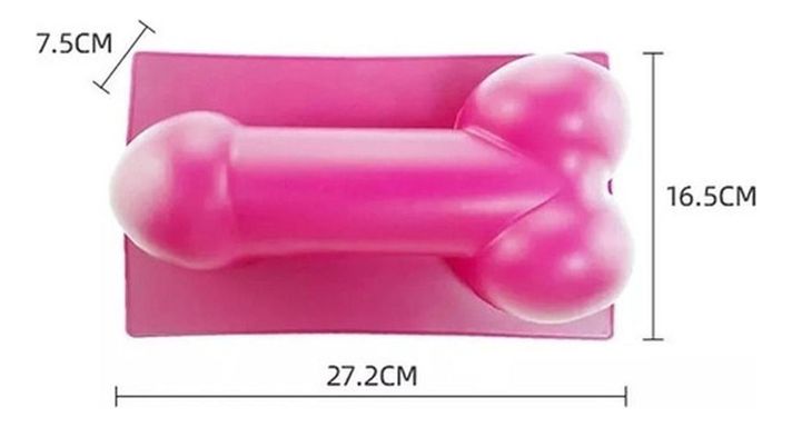 Molde De Silicona Pene Grande Cotillon Despedida Solteras - Norplat-2