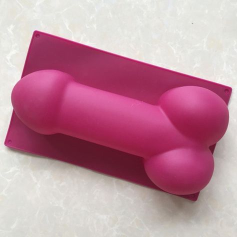 Molde De Silicona Pene Grande Cotillon Despedida Solteras - Norplat-7