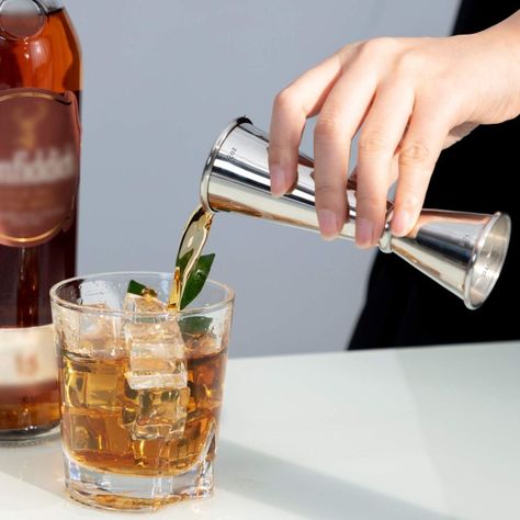 Jigger Japones Medidor Onza Bartender Acero Inoxidab - Norplat-2