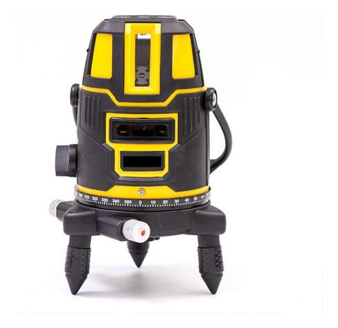 Nivel Laser 5 Líneas Profesional Con Trípode Base - Norplat-0