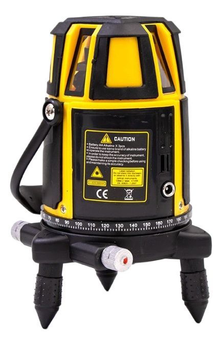 Nivel Laser 5 Líneas Profesional Con Trípode Base - Norplat-1