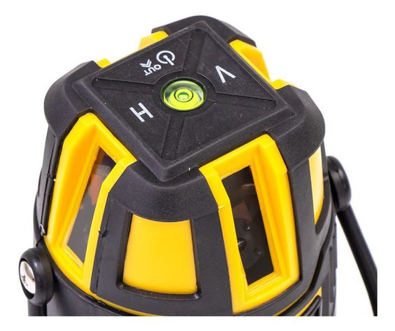 Nivel Laser 5 Líneas Profesional Con Trípode Base - Norplat-2