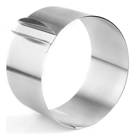 Molde Para Cortar Bizcocho Acero Inox Repostería 24 - 30 Cm - Norplat-6