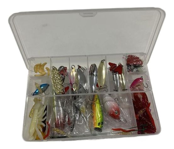 Kit 104 Piezas Señuelo Cebo Moscas Anzuelos Pesca - Norplat-3