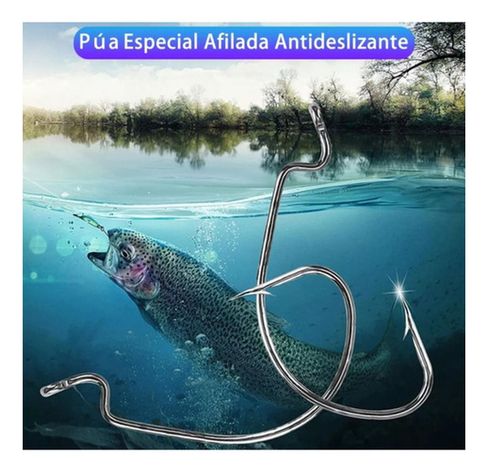 Kit 104 Piezas Señuelo Cebo Moscas Anzuelos Pesca - Norplat-6