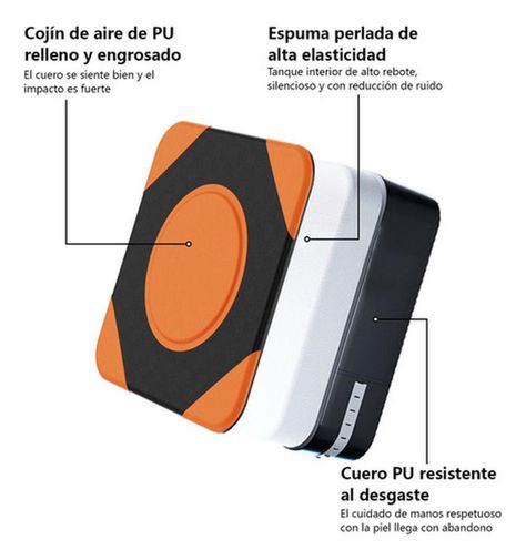 Almohadilla De Boxeo Con Velcro A Pared Foco Entrena Norplat-3
