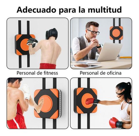 Almohadilla De Boxeo Con Velcro A Pared Foco Entrena Norplat-7