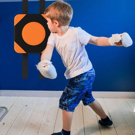 Almohadilla De Boxeo Con Velcro A Pared Foco Entrena Norplat-9