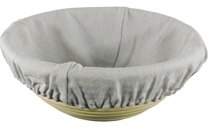Banneton Redondo De Ø25 X 8 Cm - Cesta De Rattan - Norplat-0