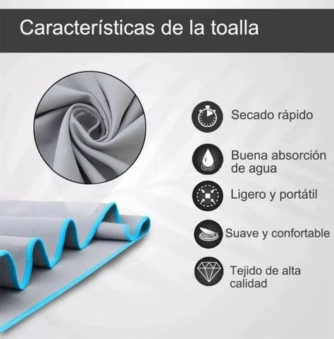 Toalla Microfibra Secado Rapido Toallon Microfibra Xl 175x75 - Norplat-8