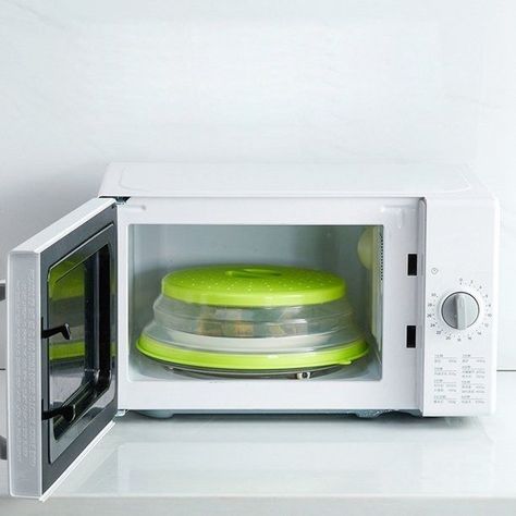 Tapa Microondas 27cm Plegable Anti Salpicadura - Norplat-1
