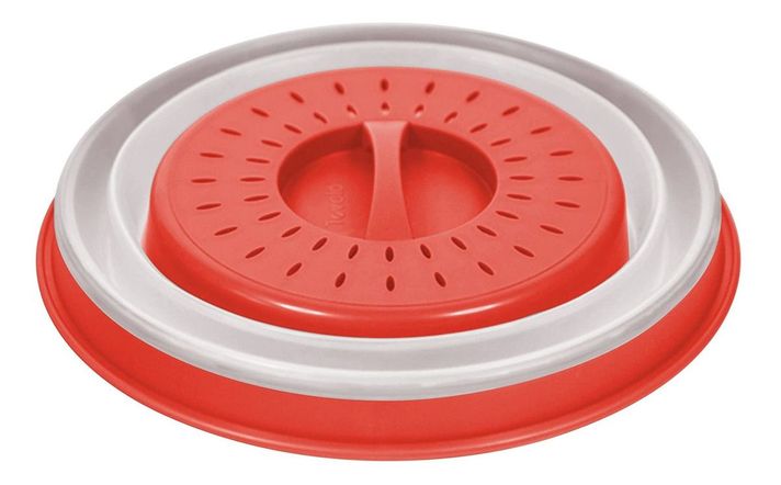 Tapa Microondas 27cm Plegable Anti Salpicadura - Norplat-2