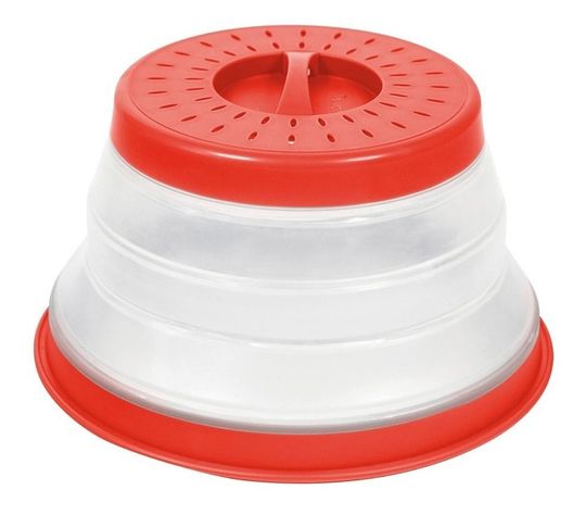 Tapa Microondas 27cm Plegable Anti Salpicadura - Norplat-4
